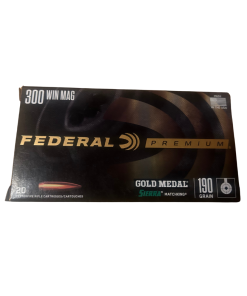 Federal Premium Gold Medal Sierra Matchking 300 Win Mag